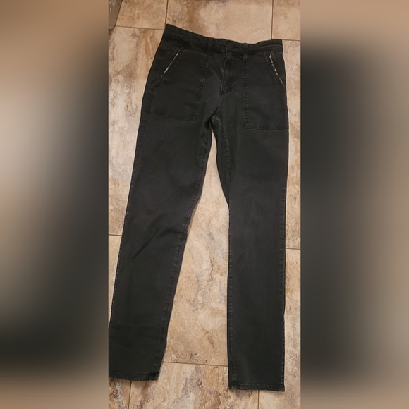 Adriana Goldschmied Women's Black Jeans Size 26r - Picture 1 of 9